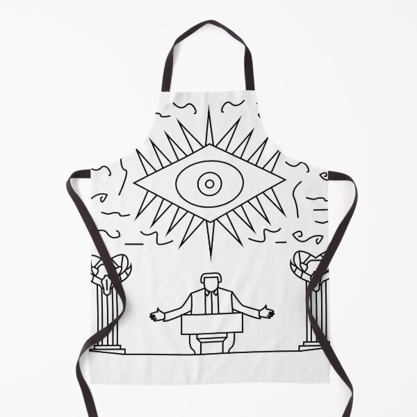 Item preview, The orator with symbolic eye and ram pillars designed and sold by estebansequeira.