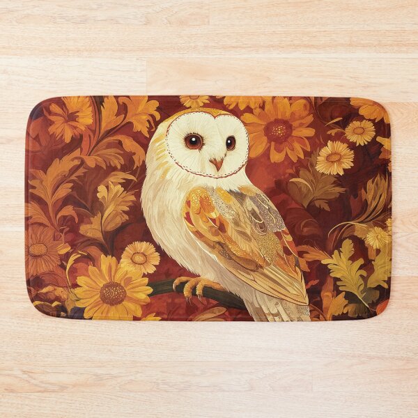 Item preview, A design of a wise barn owl in a forset. designed and sold by HEMRO.