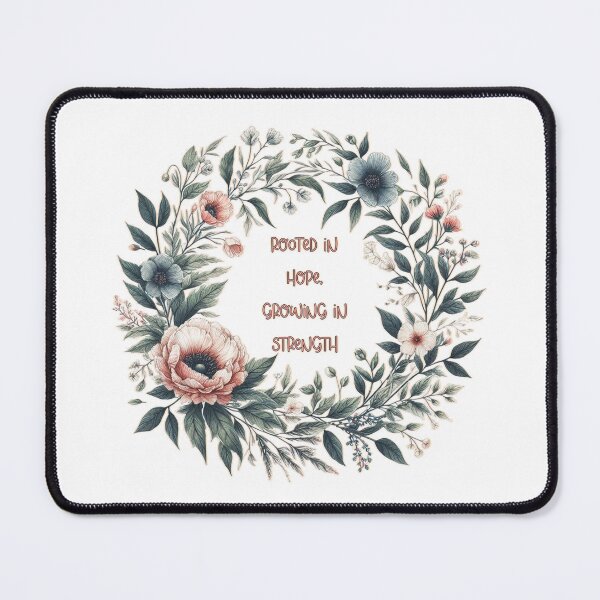 Item preview, Rooted in hope, growing in strength Floral Journals designed and sold by Meemaart.