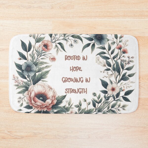 Item preview, Rooted in hope, growing in strength Floral Journals designed and sold by Meemaart.