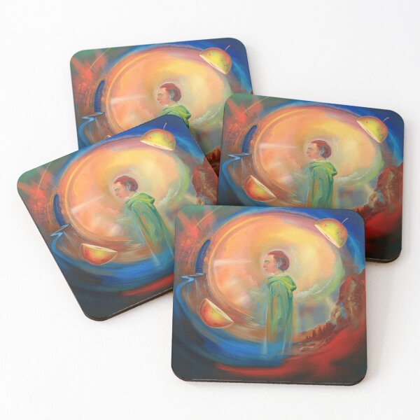 Item preview, The Apple Man - two apple halves in a surreal composition designed and sold by art paintings.