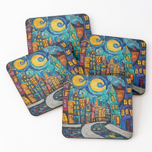 Item preview, Moonlit Metropolis designed and sold by DariaProf.