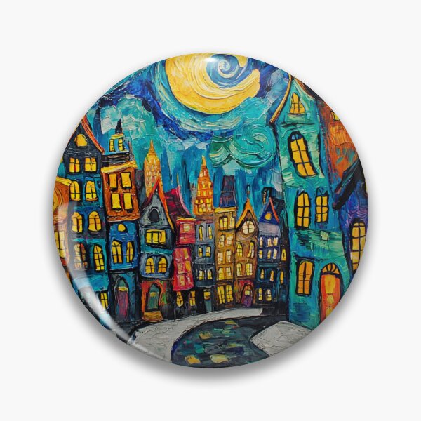 Item preview, Moonlit Metropolis designed and sold by DariaProf.