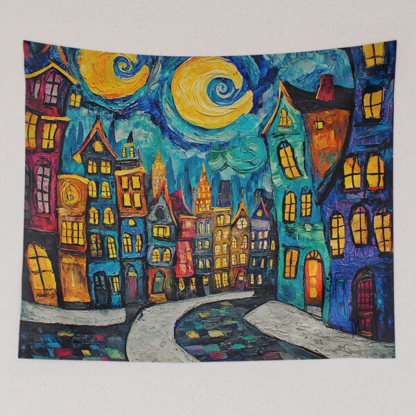 Item preview, Moonlit Metropolis designed and sold by DariaProf.