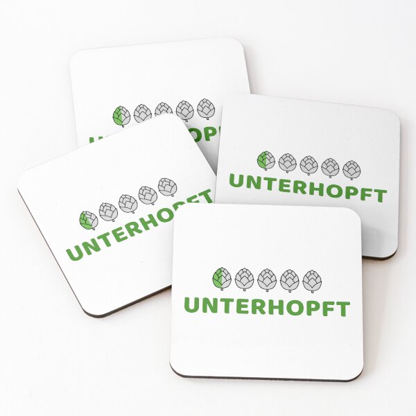 Item preview, Beer T-Shirt: Unterhopft designed and sold by WurmWeb.DesignShop.