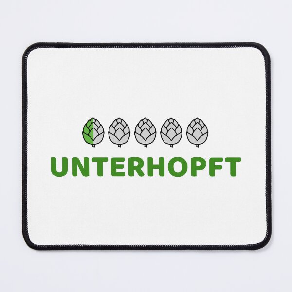 Item preview, Beer T-Shirt: Unterhopft designed and sold by WurmWeb.DesignShop.