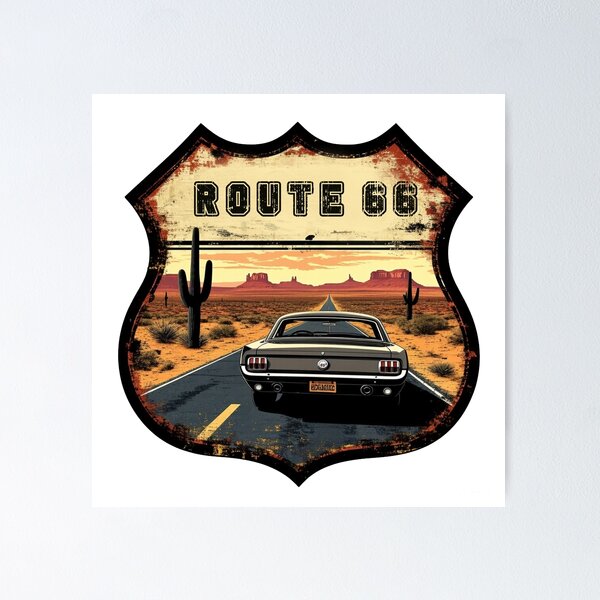 Item preview, Vintage Route 66 designed and sold by AAAkiFashion.