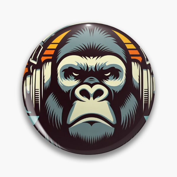 Item preview, Cool Gorilla T-Shirt: Embrace the Urban Jungle designed and sold by Apex-Ape.