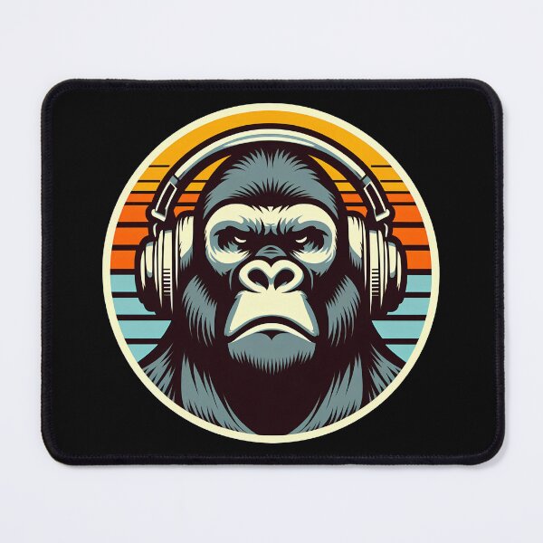 Item preview, Cool Gorilla T-Shirt: Embrace the Urban Jungle designed and sold by Apex-Ape.
