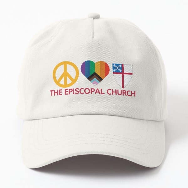 Item preview, Peace, Love, The Episcopal Church designed and sold by Canterbury Episcopal Campus Ministry at Texas Tech University .