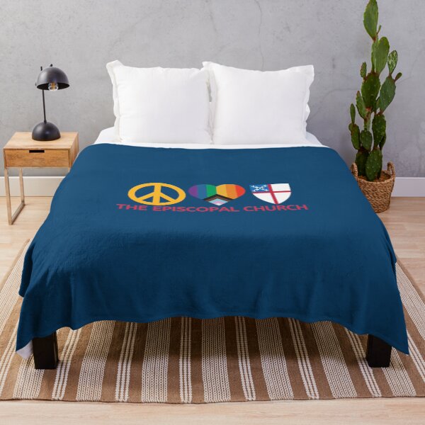 Item preview, Peace, Love, The Episcopal Church designed and sold by Canterbury Episcopal Campus Ministry at Texas Tech University .
