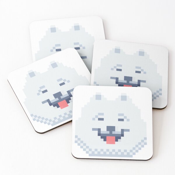 Item preview, Pixelated Happy Dog with a Playful Smile designed and sold by K1llexx.