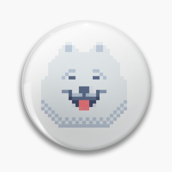 Item preview, Pixelated Happy Dog with a Playful Smile designed and sold by K1llexx.