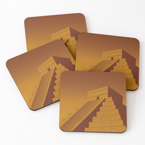 Item preview, El Castillo Pyramid - Chichén Itzá, Mexico designed and sold by Drawings Project.