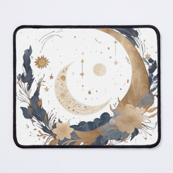 Item preview, Boho Vintage Crescent Moon & Stars Celestial Design – Cosmic Aesthetic Shirt designed and sold by AdaMerch.