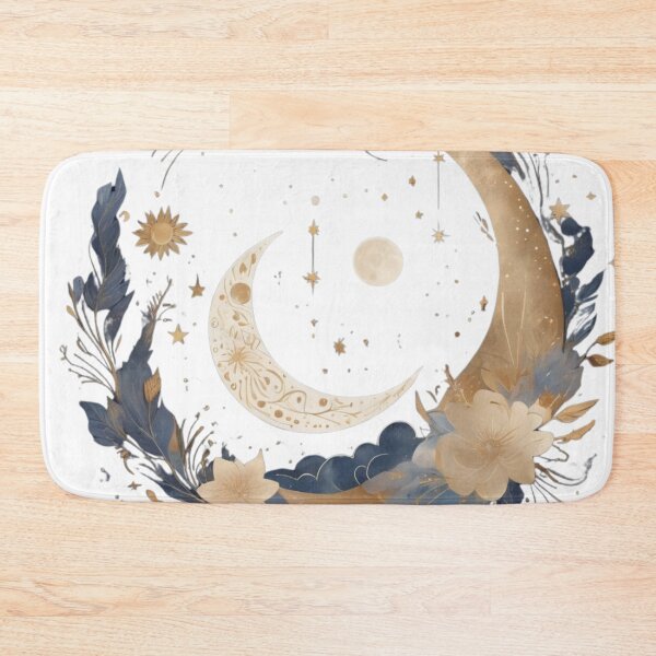 Item preview, Boho Vintage Crescent Moon & Stars Celestial Design – Cosmic Aesthetic Shirt designed and sold by AdaMerch.