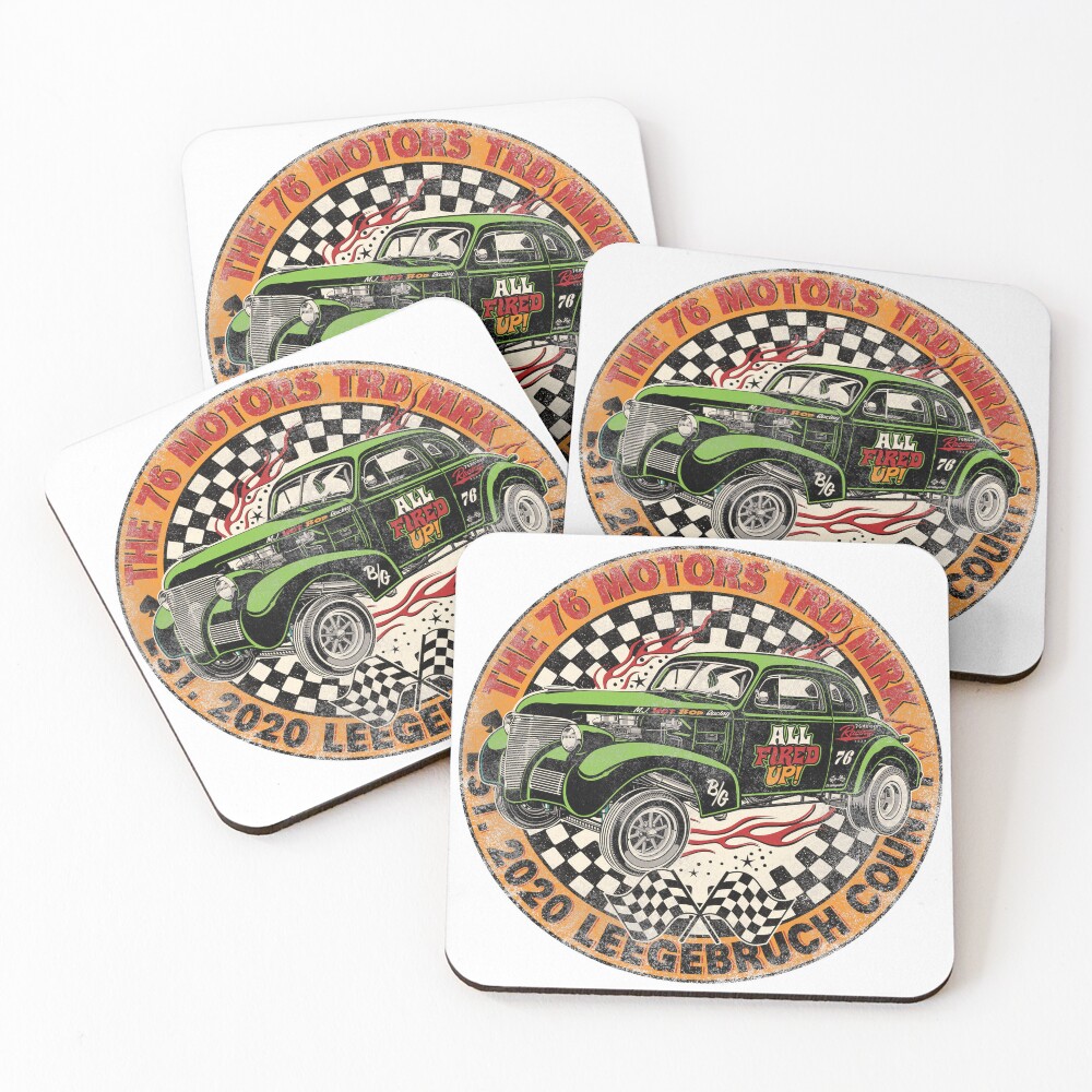 Item preview, Coasters (Set of 4) designed and sold by 76-Motors.