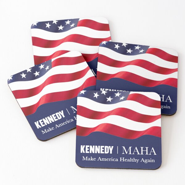 Item preview, Kennedy MAHA Make America Healthy Again Patriotic Red White & Blue USA Flag designed and sold by ForestBabies.