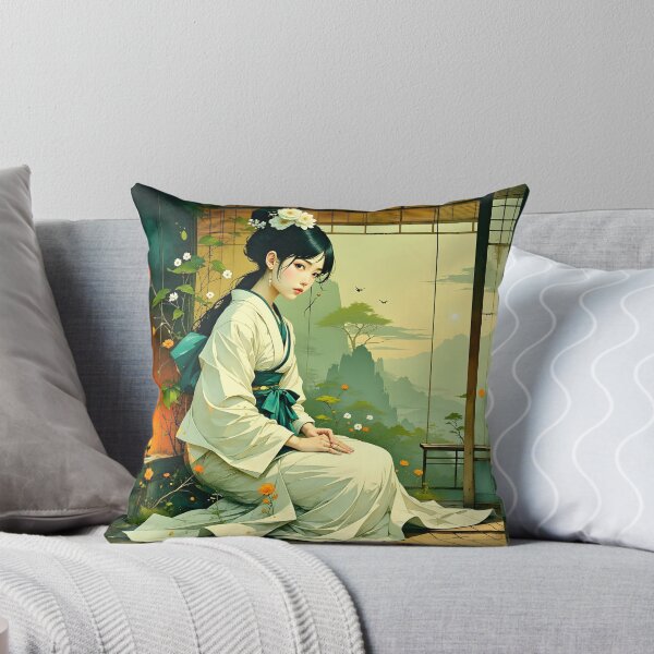 Item preview, Beautiful Japanese sitting  designed and sold by Coolparrotgirl.