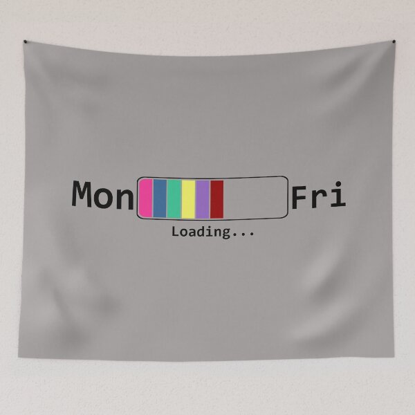 Item preview, Weekend Loading... Complete! 3 sticker gift poster designed and sold by jaharek.