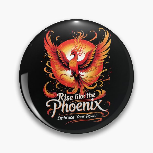 Item preview, The Eternal Phoenix – A Symbol of Rebirth, Strength, and the Fiery Spirit That Rises from the Ashes to Soar Once More designed and sold by postprocess.