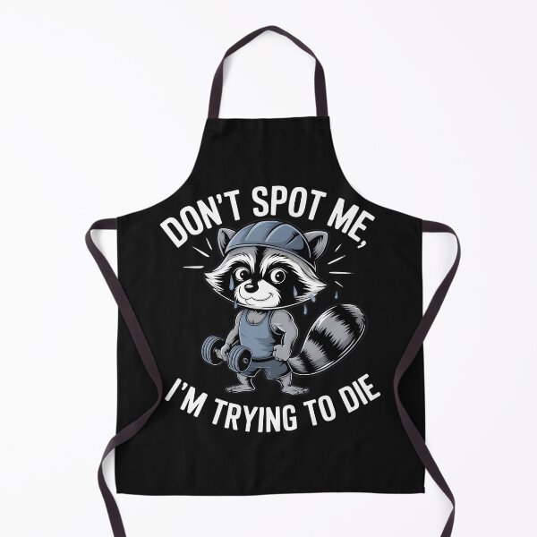 Item preview, Don't spot me i'm trying to die in style raccoon in gem wear meme designed and sold by Pawel Oska.