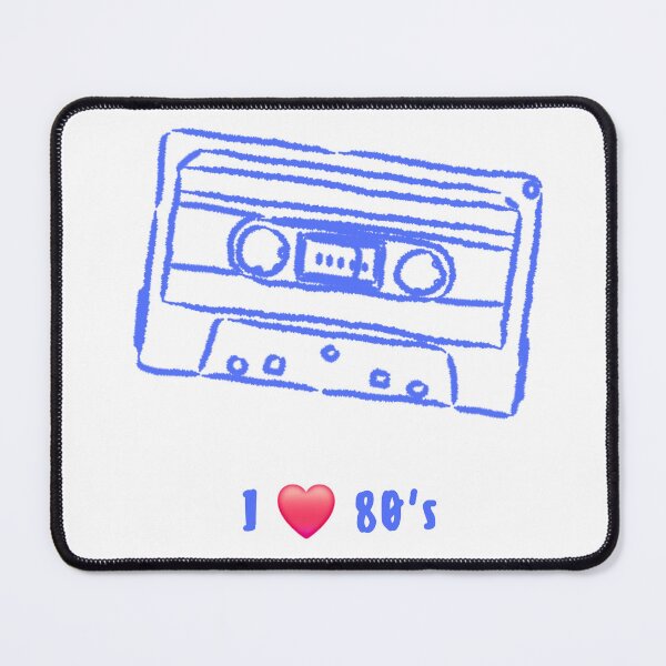 Item preview, I love 80s cassette designed and sold by sugarrosekitch.