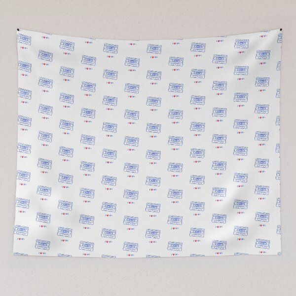 Item preview, I love 80s cassette designed and sold by sugarrosekitch.
