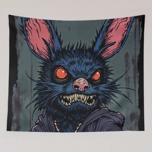 Item preview, Mutant Rat Madness: Sharp Teeth, Hoodie Style, and Total Chaos! designed and sold by DopeVibeStuff.