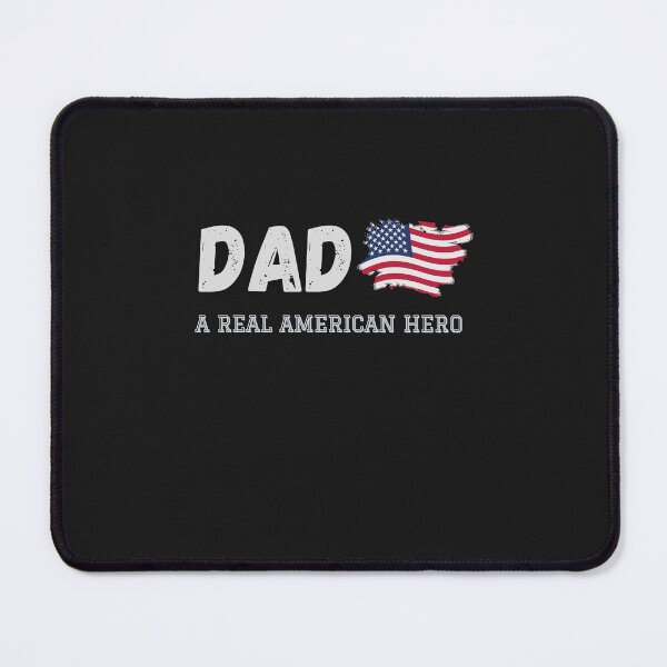 Item preview, Patriotic Dad Hero: USA Flag & Map designed and sold by Zakrytos ★★★★★.