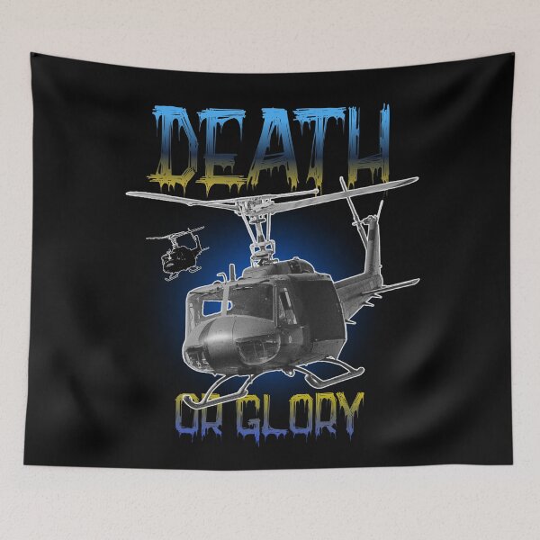 Item preview, Death Or Glory - Bell UH-1 Iroquois designed and sold by Domel Dirty Draft.