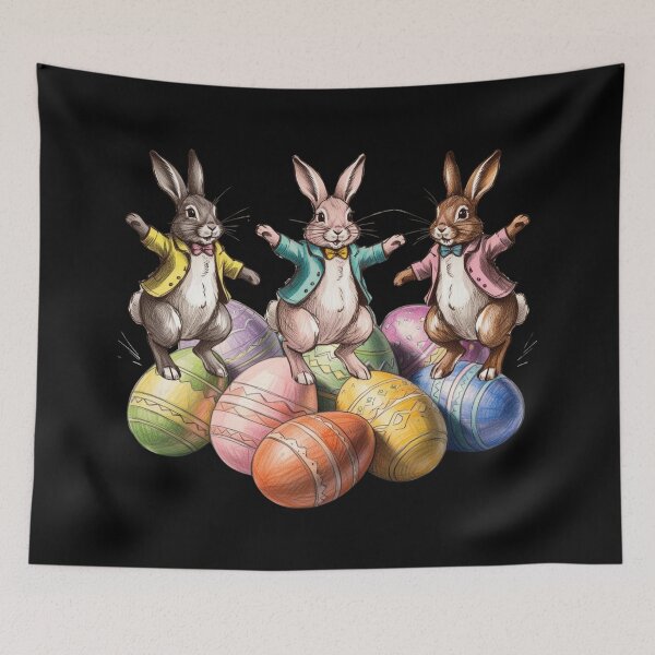 Item preview, Happy Easter Easter Bunny Egg Spring  designed and sold by Design_Your_Day.