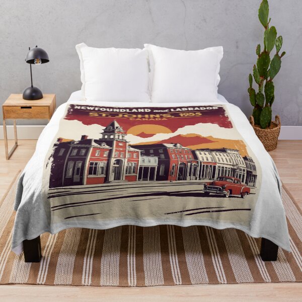 Item preview, Newfoundland and Labrador Canada 1950s Vintage Travel Tourism designed and sold by TravelersGems.