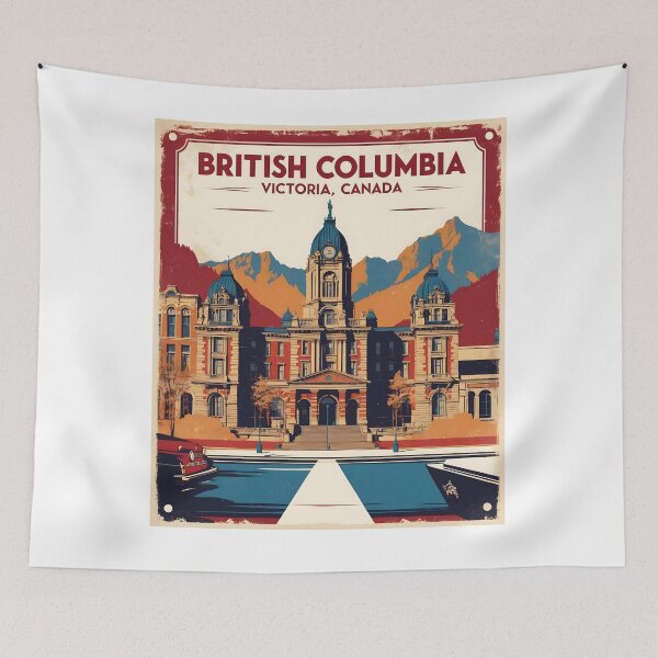 Item preview, British Columbia Canada 1950s Vintage Travel Tourism designed and sold by TravelersGems.