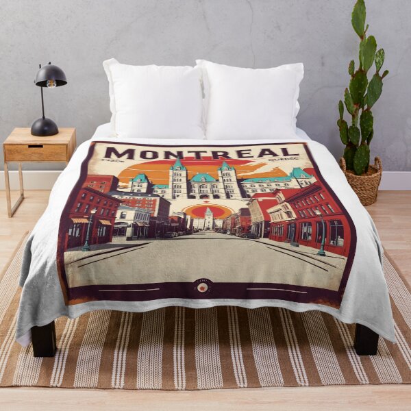 Item preview, Montreal Quebec Canada 1950s Vintage Travel Tourism designed and sold by TravelersGems.