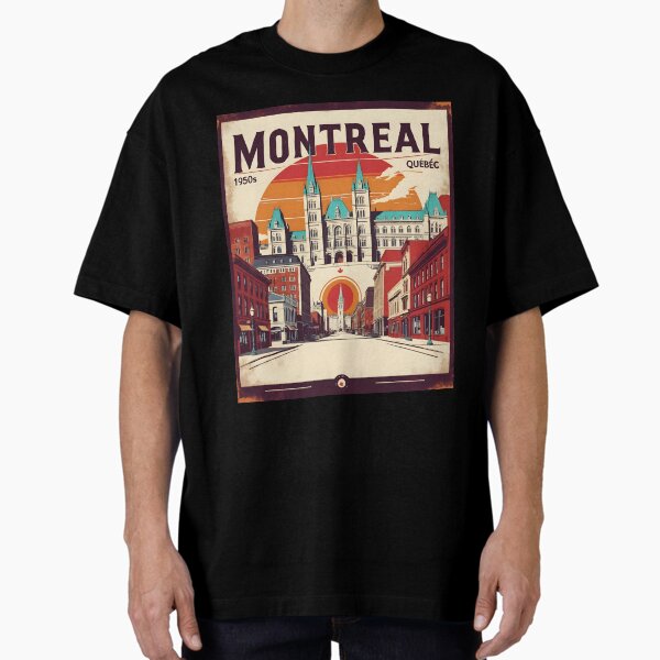 Aperçu de l'œuvre Montréal Québec Canada Années 1950 Vintage Voyage Tourisme créée et vendue par TravelersGems.