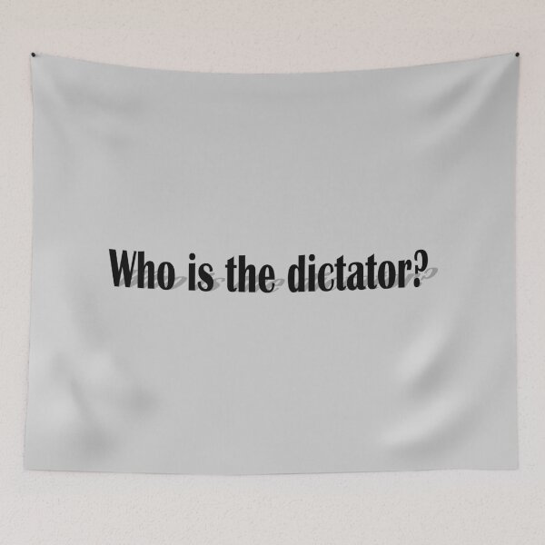 Item preview, Who is a dictator? designed and sold by Cherevan.