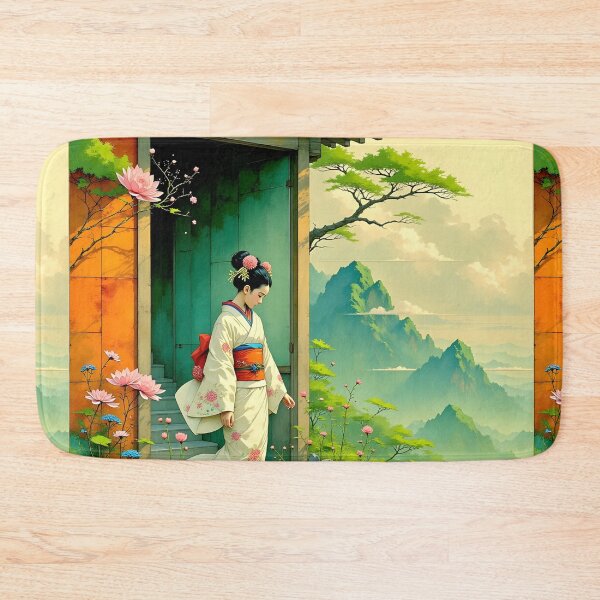 Artikelvorschau, Schöne japanische Geisha zu Fuß entworfen und verkauft von Coolparrotgirl.