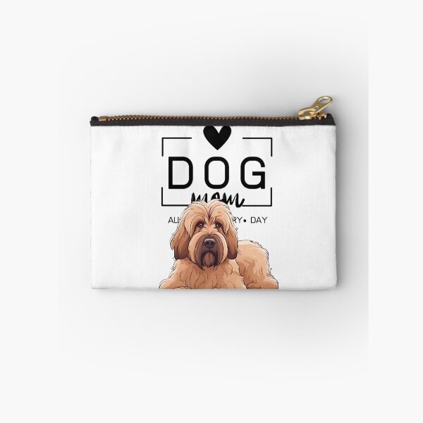 Item preview, Adorable Briard with a Plush Teddy Bear – Cartoon Illustration designed and sold by GoodyPaws.
