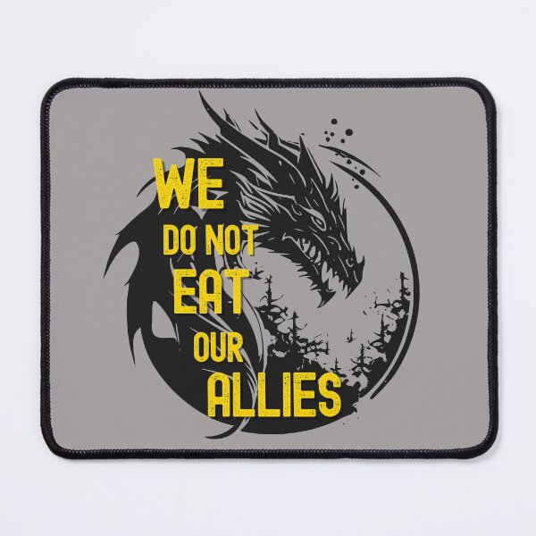 Item preview, We do not eat our allies designed and sold by TenkaTees.