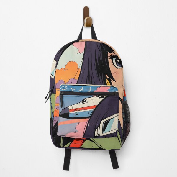 Item preview, N'Djamena Chad Retro Anime Girl 80s Vintage Travel designed and sold by Retro-Anime9.