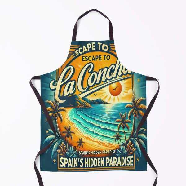 Item preview, Escape to La Concha - Spain's Hidden Paradise Travel Art designed and sold by NenonoDesigner.