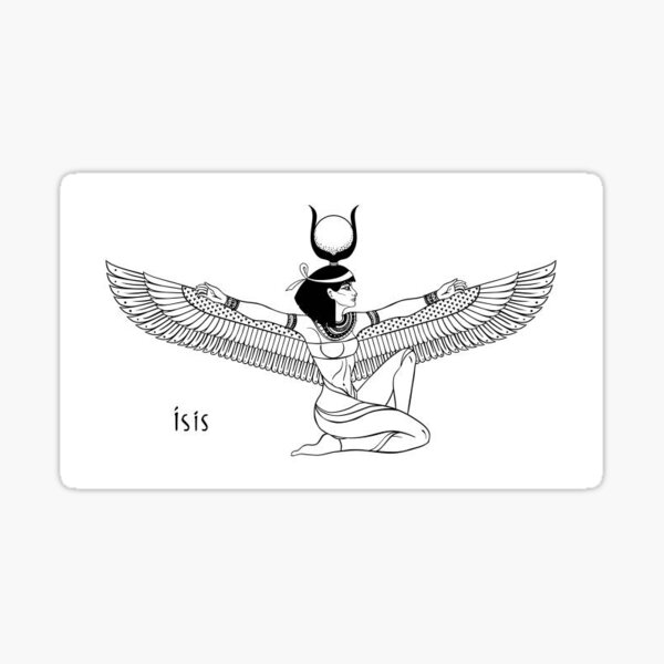 Vista previa del artículo con la obra «Isis», diseñado y vendido por Ivo Kuvaga.