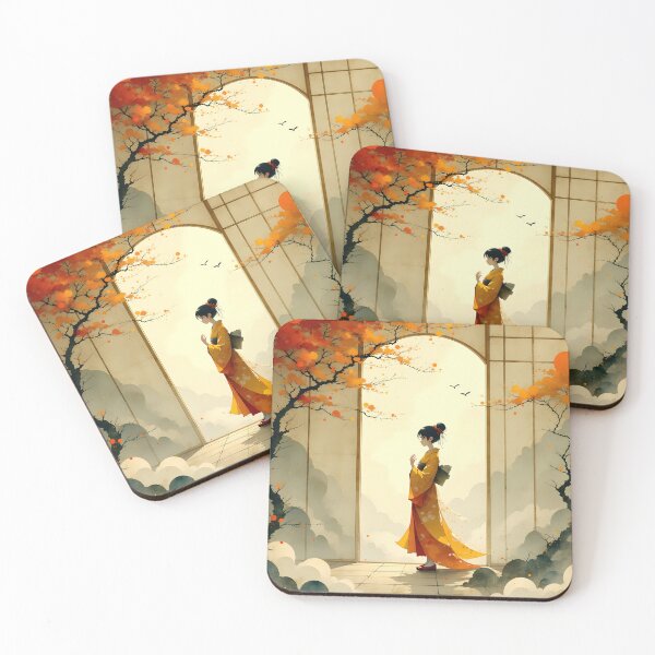 Item preview,  Beautiful Japanese geisha walking  designed and sold by Coolparrotgirl.
