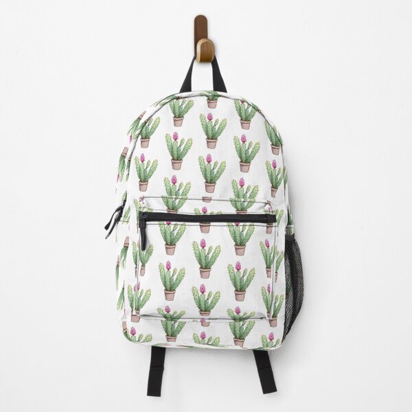Item preview, Green Cactus with Pink Flower designed and sold by Fikuall.