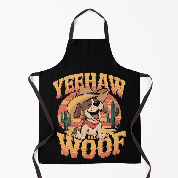 Item preview, Yeehaw and woof - Cowboy dog - Get the cowboy dog out - Think cowboy dog - Free cowboy dog - Run for the cowboy dog - Funky cowboy dog designed and sold by JansenGS.