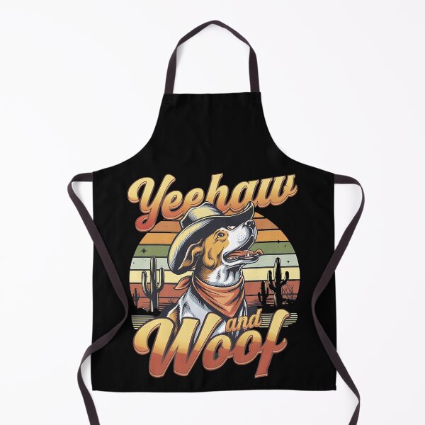 Item preview, Yeehaw and woof - Cowboy dog - Get the cowboy dog out - Think cowboy dog - Free cowboy dog - Run for the cowboy dog - Funky cowboy dog designed and sold by JansenGS.