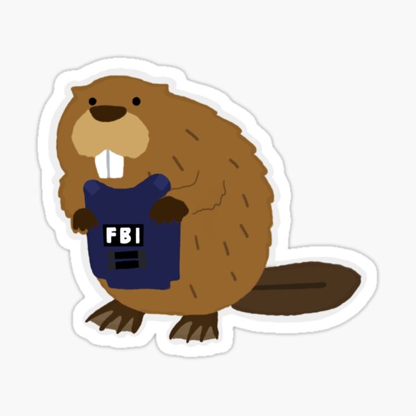 Item preview, FBI beaver  designed and sold by barelines.