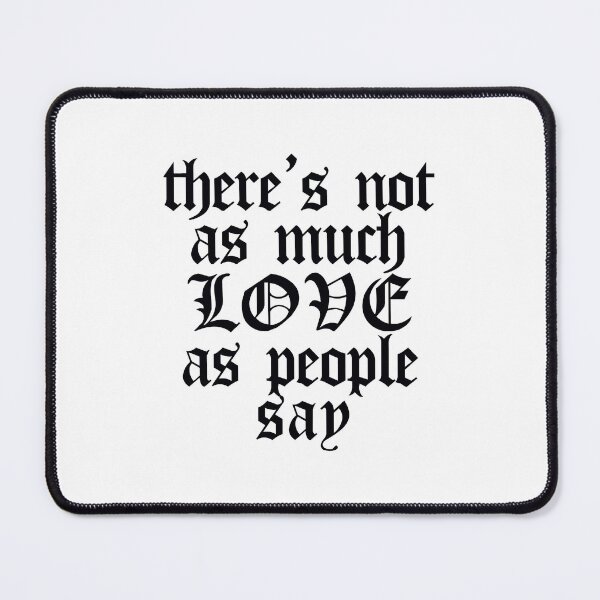 Item preview, there's not as much love as people say Lucy Dacus designed and sold by aplavucha.