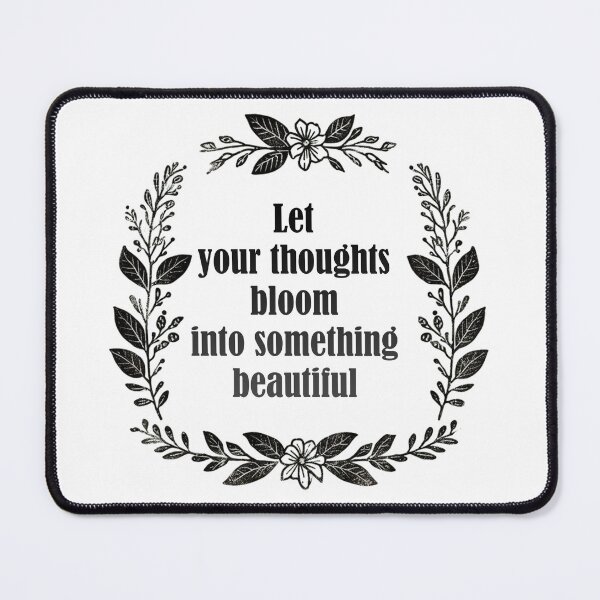 Item preview, Let Your Thoughts Bloom – Beautiful Floral Journals designed and sold by Meemaart.